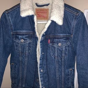 Levi’s Denim Sherpa Jacket